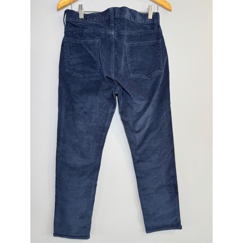 J.Crew 770 Straight Corduroy Pants Mens 29x32 Navy Blue Vintage Style - Picture 5 of 9